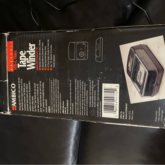 Ambani VHS-C Tape rewinder - Picture 3 of 3
